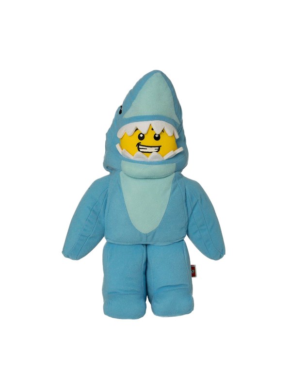 Euromic LEGO Iconic Shark Guy plush toy H 35 cm