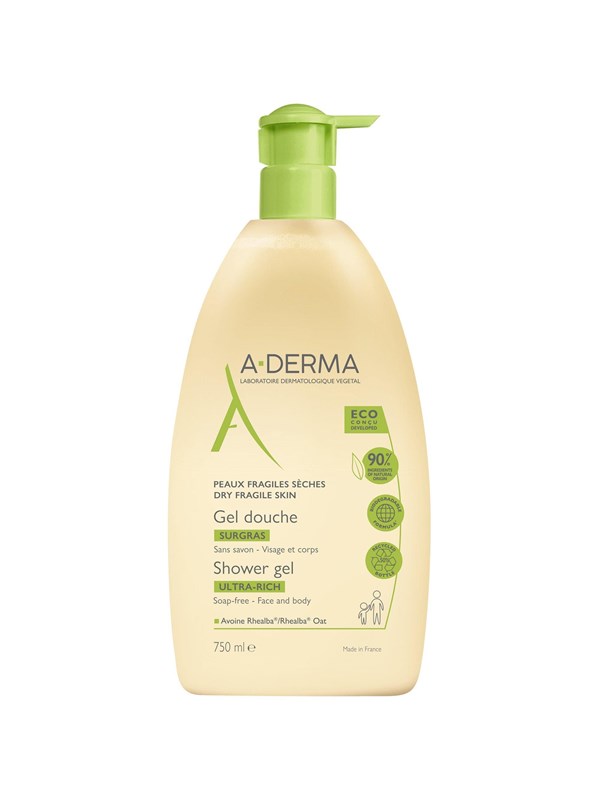 A-Derma Ultra Rich Shower Gel 750 ml