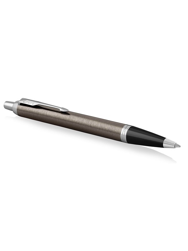 Parker IM Ballpoint Pen | Dark Espresso with Medium Point Blue Ink Refill | Gift Box