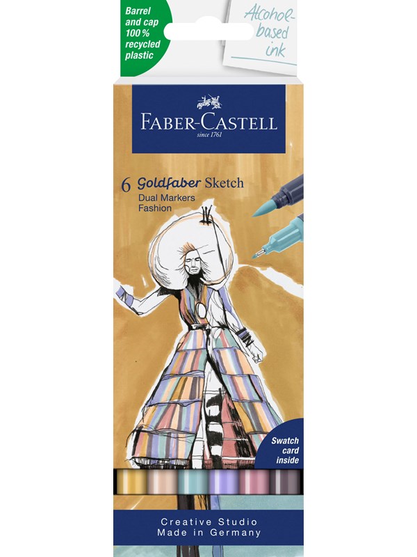 Faber-Castell Sketch Marker Gofa 6ct set Fashion