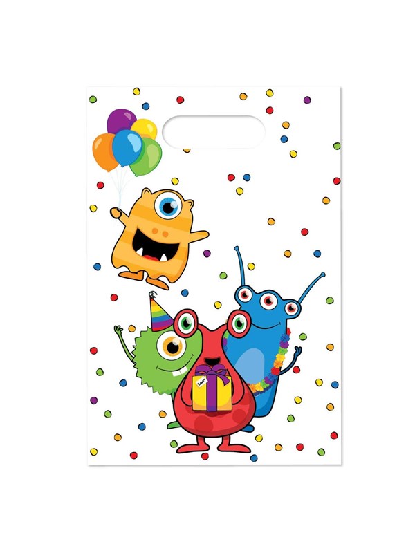 Haza Witbaard Monster Party dispensing bags 6 pcs.