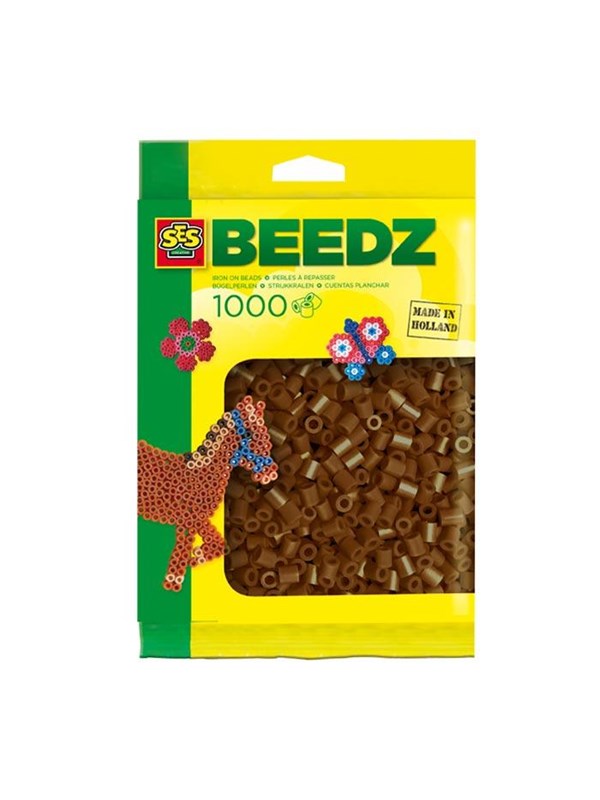 SES Creative Fuse Beads - Dark Brown 1000pcs.