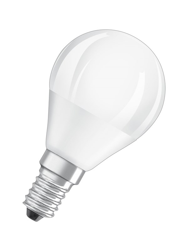 Osram LED-lyspære Mini-ball 4.5W/827 (40W) frosted dimmable E14