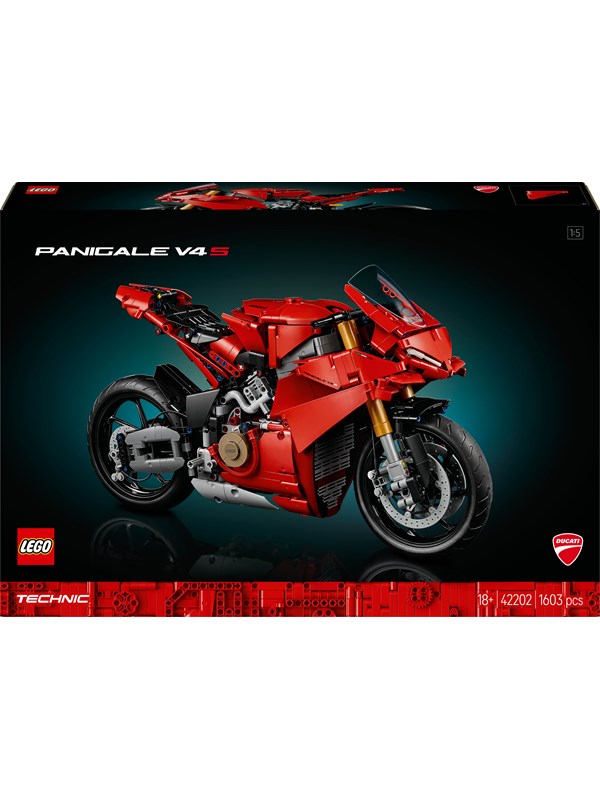 LEGO Technic 42202 Ducati Panigale V4 S motorsykkel
