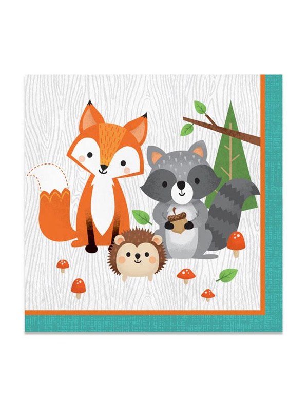 Haza Witbaard - Wild ones Napkins 16 pcs.