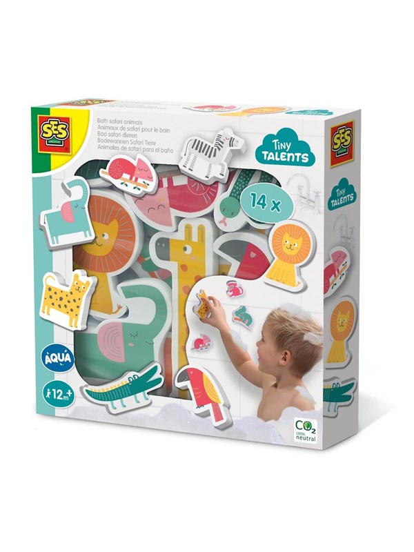 SES Creative Tiny Talents Bath Safari Animals