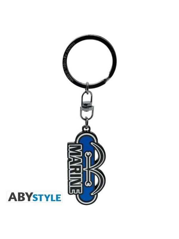 ABYstyle - ONE PIECE - Marine Keychains x4 - Nøkkelring