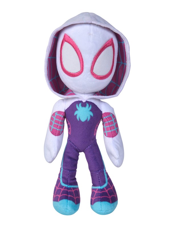 Disney Marvel Ghost Spider Kosedyr med Selvlysende Øyne (25 cm)