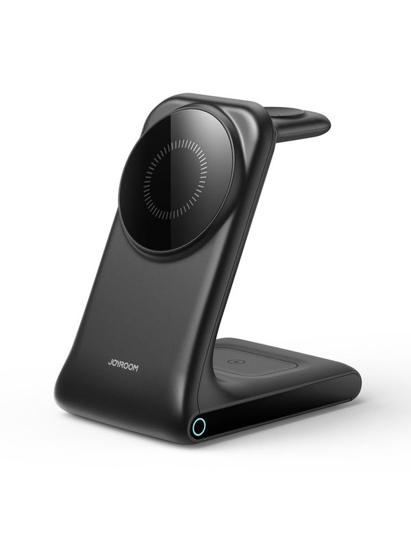 Joyroom JR-W15 Wireless Charger 3 in 1 Charging Station with MagSafe - Black