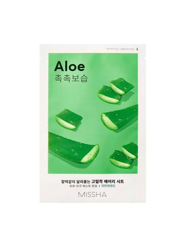 Missha Airy Fit Sheet Mask - Aloe - 1 pcs