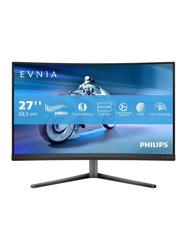 27" Philips Evnia 5000 27M2C5200W - 1920x1080 (FHD) - 280Hz - VA