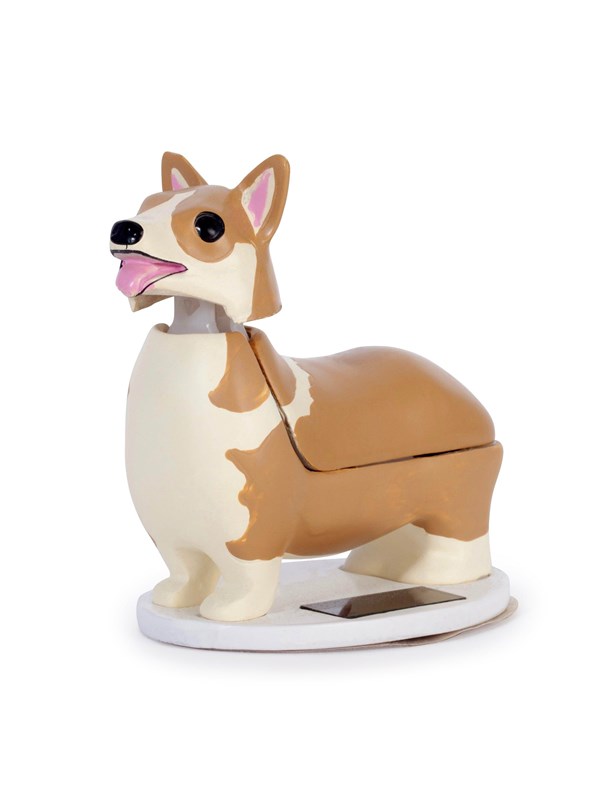 Kikkerland Elroy The Royal Solar Corgi