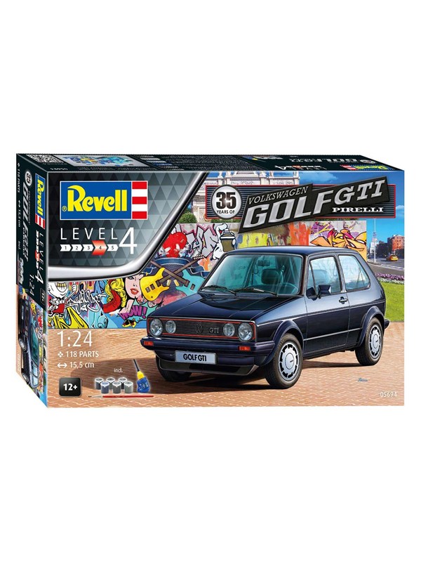 Revell - Gift Set Volkswagen Golf GTI Pirelli Model Building