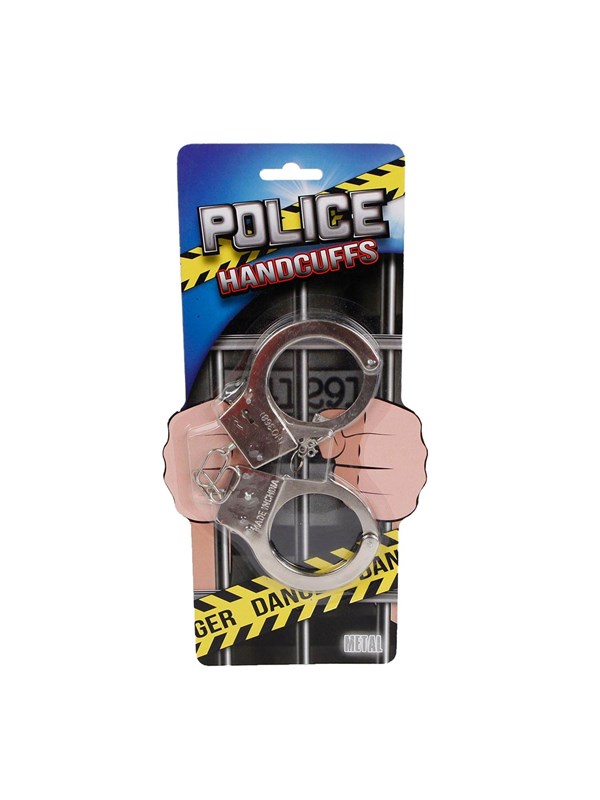 Pocket Money Police Handcuffs Metal