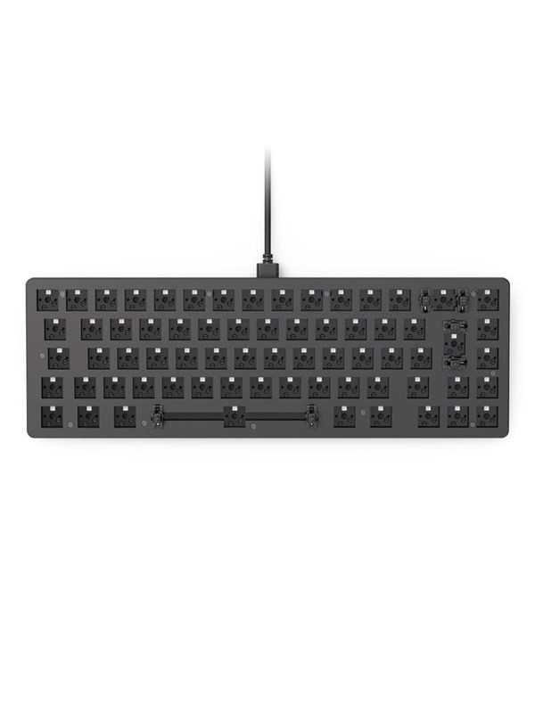 Glorious GMMK 2 - Compact 65% - Barebone - ISO - Black - Gamingtastatur - Uten numpad - Universal - Svart