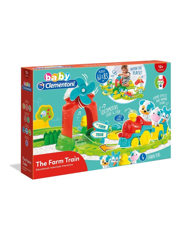 Clementoni Animals Farm Interactive Train