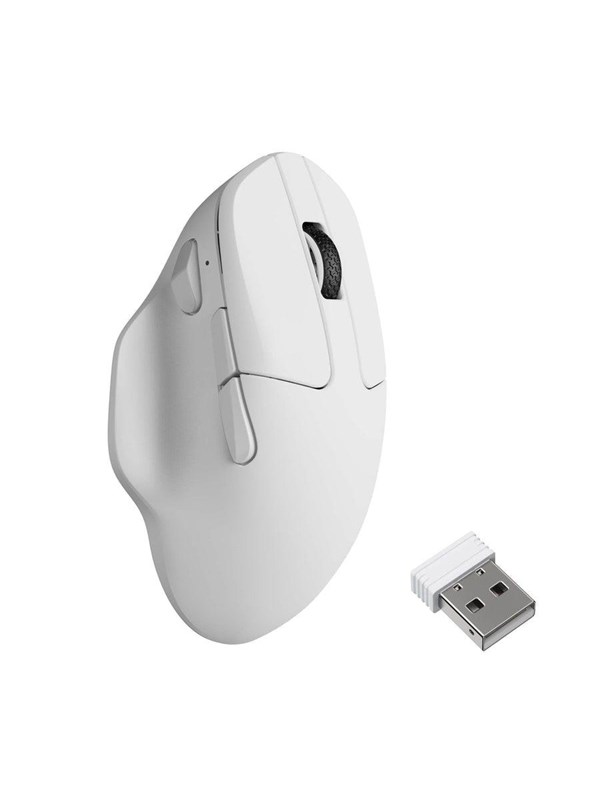 Keychron M7 8K Hz - Gaming mus - Optisk - 6 - Hvit