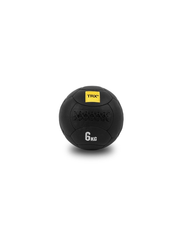 TRX HexGrip 25 cm 6 kg Medicine ball Black