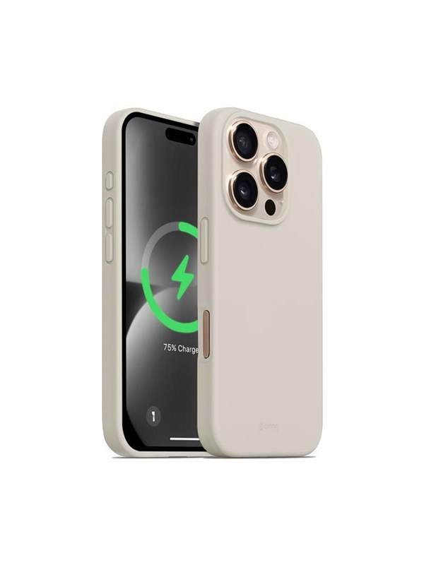 CRONG Color Cover Magnetic - iPhone 16 Pro Max MagSafe Case (Stone Beige)