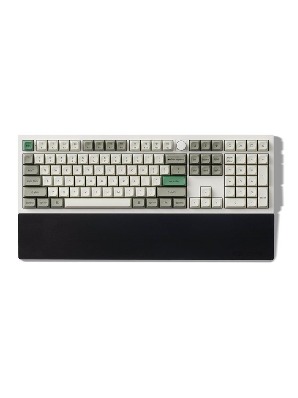 Keychron Silicone Palmrest for K10 Pro / Q6 series / V6 series - Håndleddsstøtte - Svart