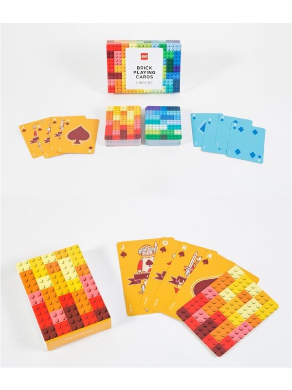 Euromic 4013116-210711 LEGO® Brick Playing Cards
