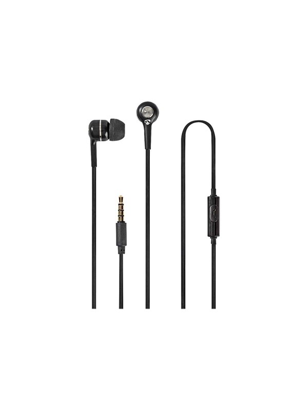 Nedis HPWD2020BK - earphones with mic