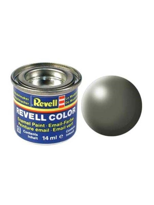 Revell enamel paint # 362-Reed green silk Matt