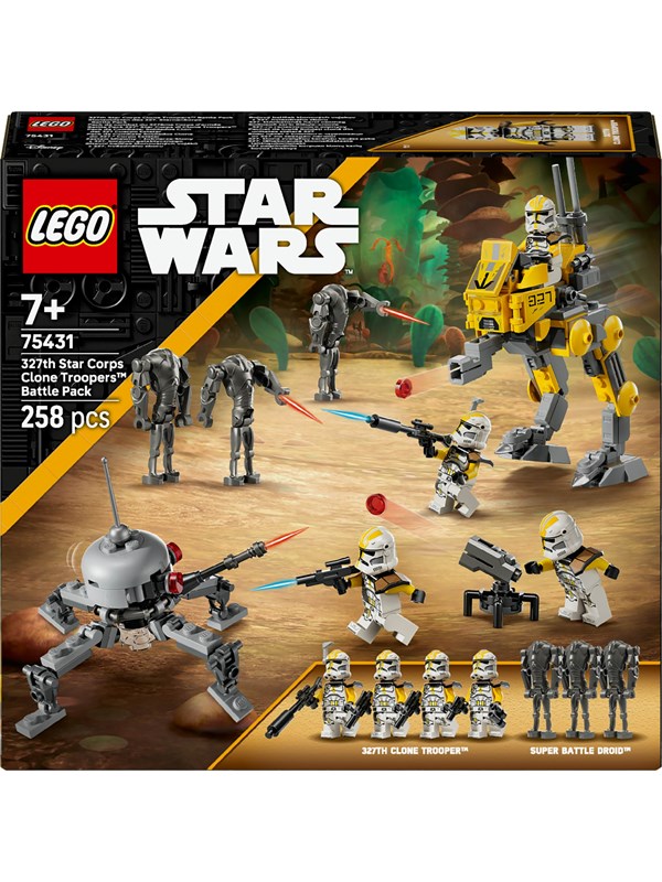 LEGO Star Wars 75431 Stridspakke med klonesoldater fra 327. stjernekorps