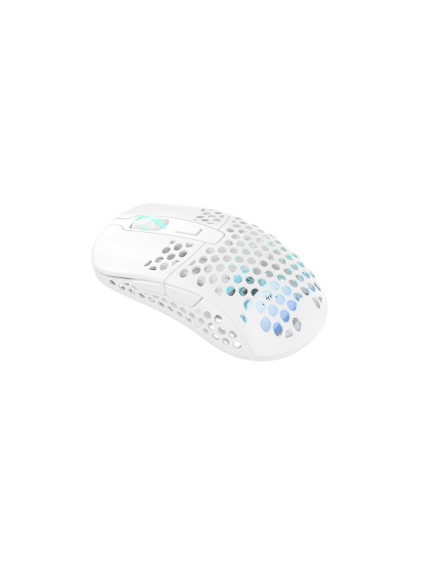Xtrfy M42 Wireless RGB - White - Gaming mus - Optisk - 6 - Hvit med RGB lys