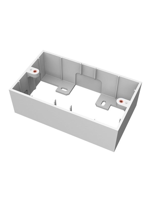 Vision TC3 UK 2-Gang Surface-Mount Backbox