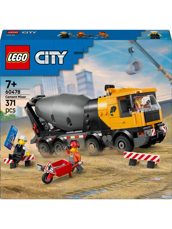 LEGO City 60478 Betongbil