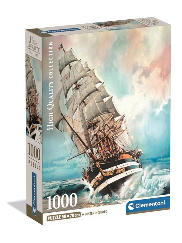 Clementoni Puzzle 1000 Pcs CB High Quality Collection Amerigo Vespucci