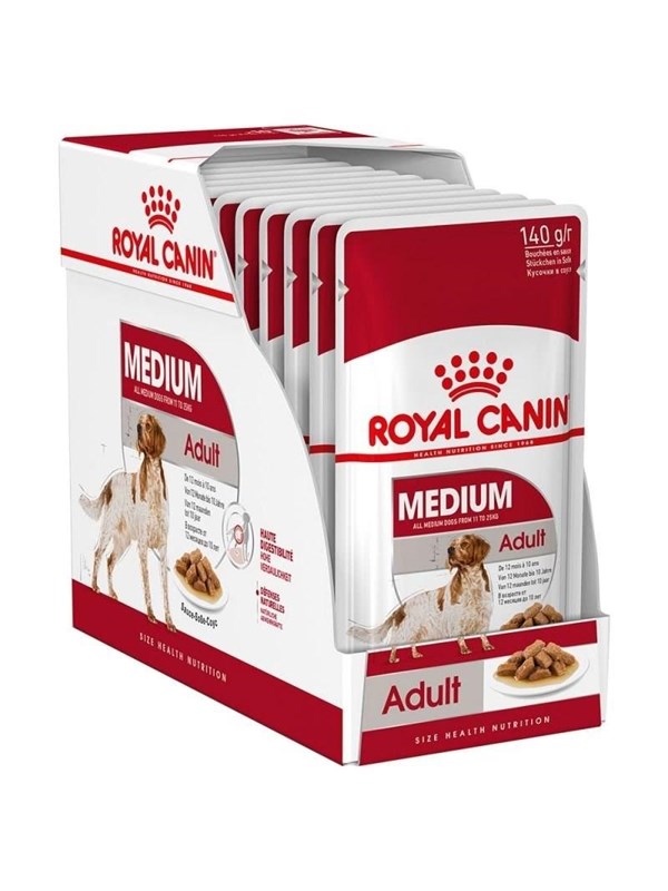 Royal Canin SHN Medium Adult in sauce - wet food for adult dogs - 10x140g