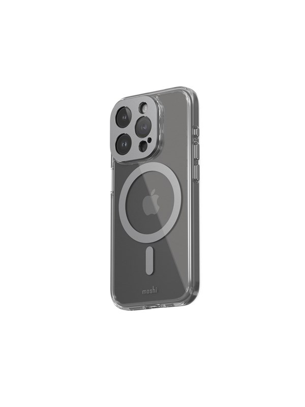 Moshi iGlaze for iPhone 15 Pro - Meteorite Grey