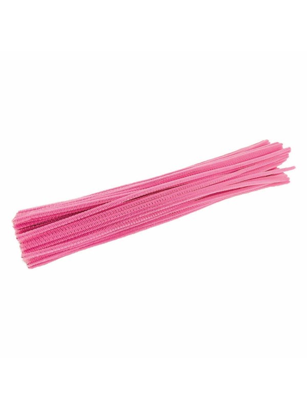 Colorations - Pink Chenille Wire 100pcs.