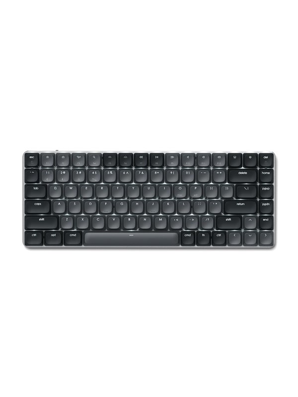 Satechi SM1 Slim Mechanical Backlit Bluetooth - Dark - Tastatur - Engelsk (USA) - Grå