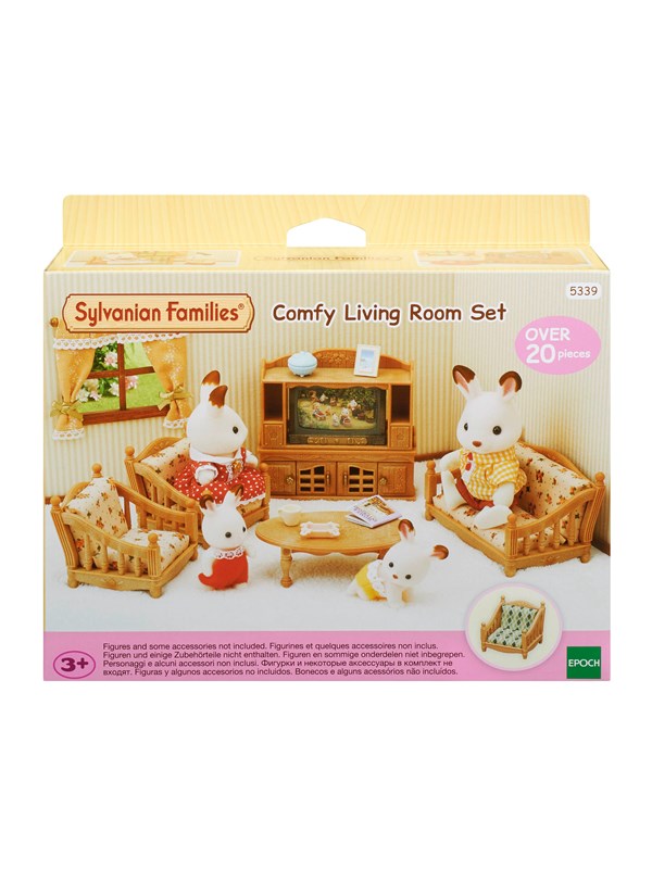 Sylvanian Families Sofagruppe med TV