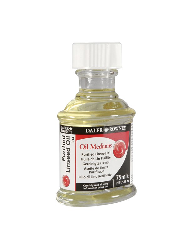 Daler-Rowney Georgian Purified Linseed Oil 75 ml