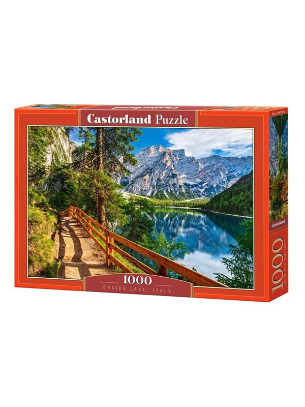 Selecta Play Castorland Jigsaw Puzzle Braies Lake Italy 1000 pcs. Gulv
