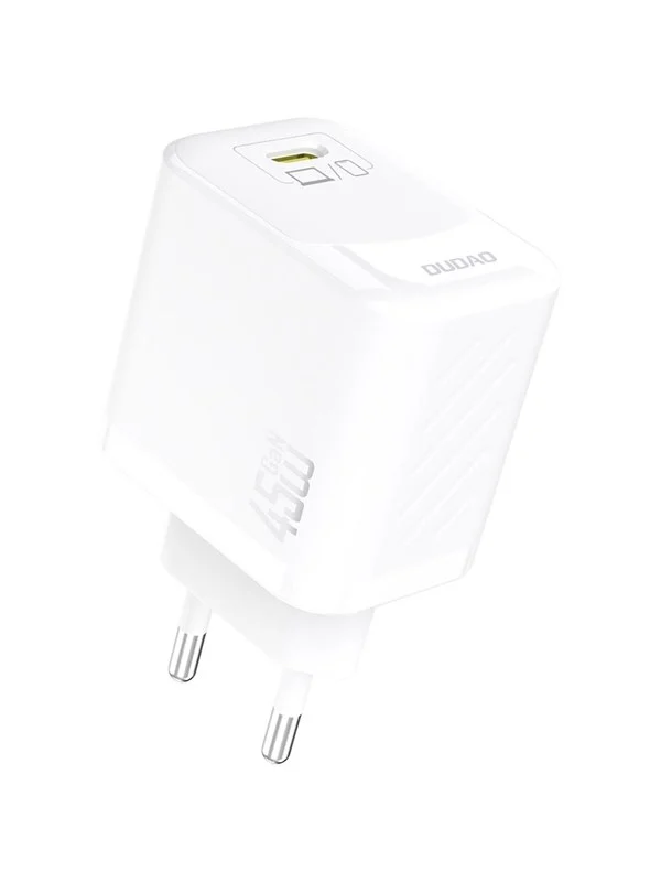 Dudao A28 45W GaN USB-C Wall Charger - White