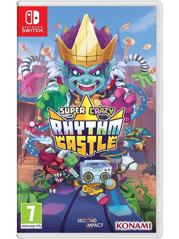Super Crazy Rhythm Castle (Code in a Box) - Nintendo Switch - Musikk