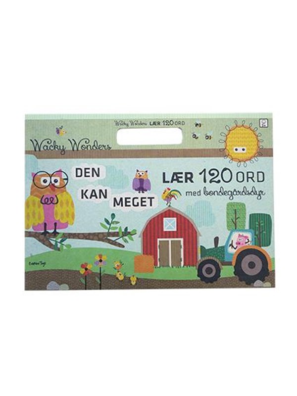 Barbo Toys Wacky Wonders - 120 words - Activity Book w Stickers - DK
