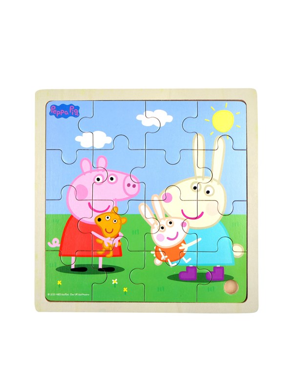 Barbo Toys Peppa Pig - Wooden Puzzle - Rebecca Rabbit