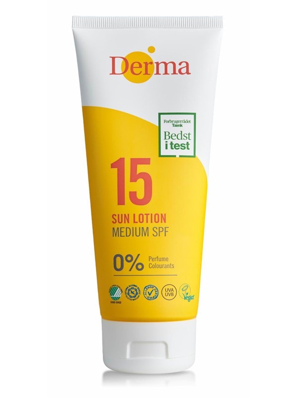 Derma - Sun Lotion SPF 15 200 ml