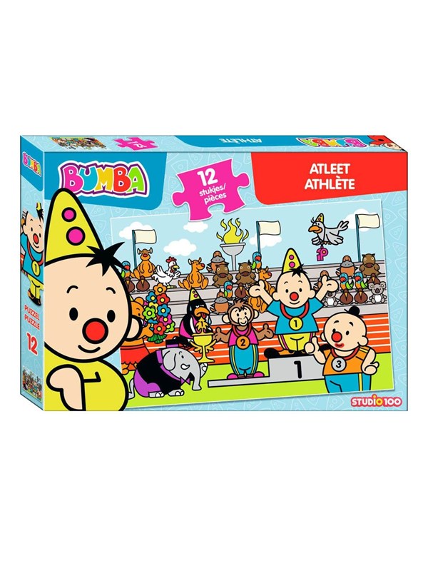 Studio 100 Bumba Puzzle Athlete 12pcs. Gulv