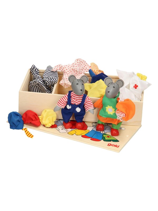 Goki Mouse dolls + Clothes