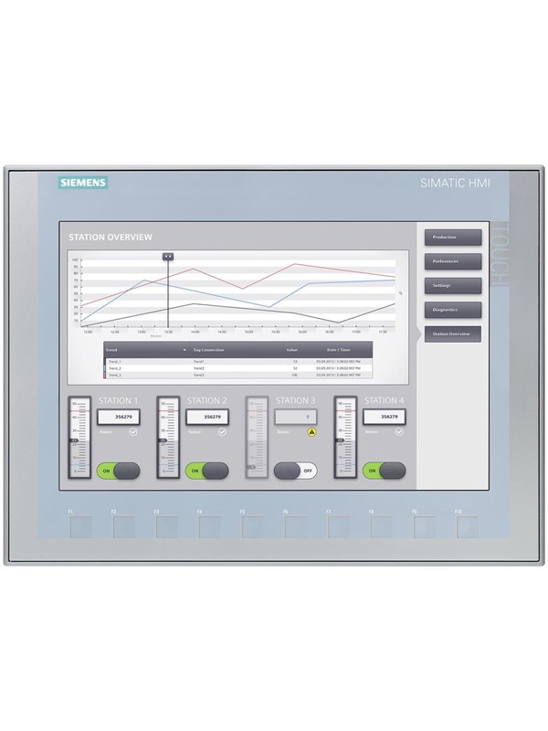 Siemens Simatic hmi ktp1200 basic 6av2123-2mb03-0ax0