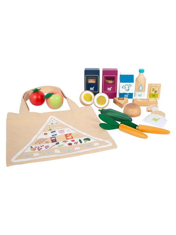 Small Foot - Wooden Play Food Vegetarian Food Set.