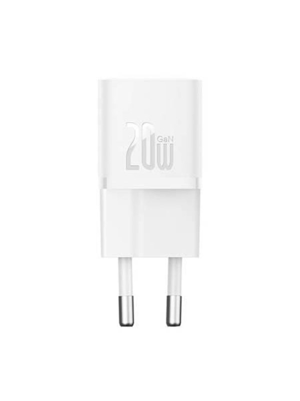 Baseus Mini wall charger  GaN5 20W (white)