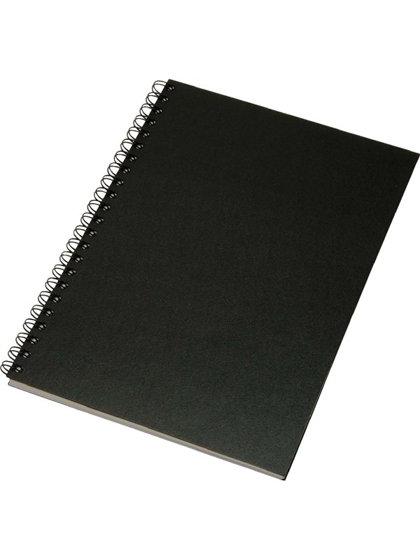 Esselte Notatbok Memo Art A4 wire-o Linjert Sort